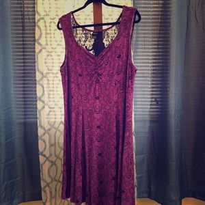 Ursula lace back dress